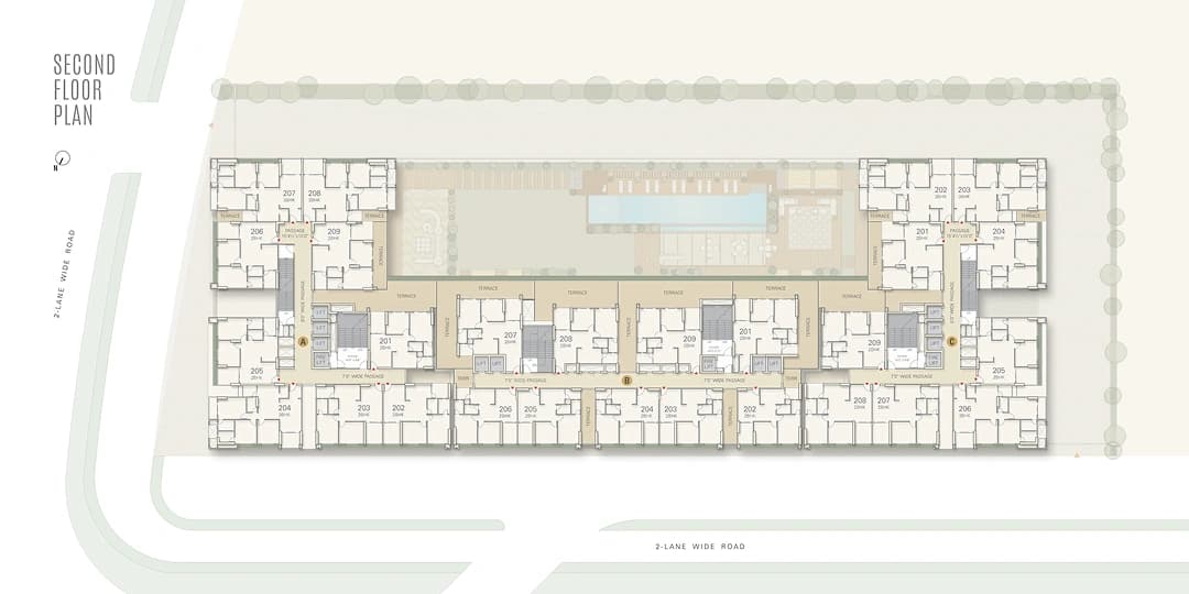 Shilp North Sky architectural view 4