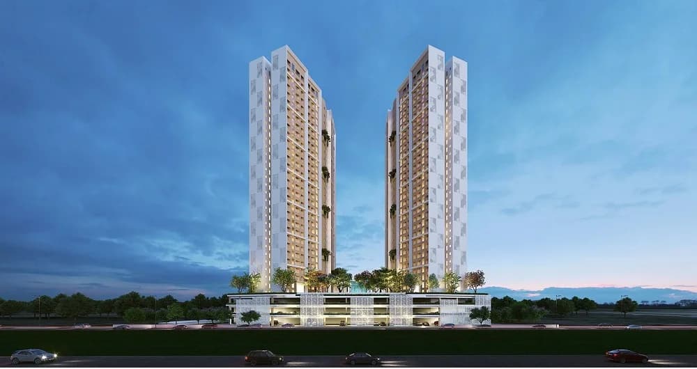 SOBHA Dream Heights primary architectural exterior — SOBHA dev in GIFT City – Zone 4