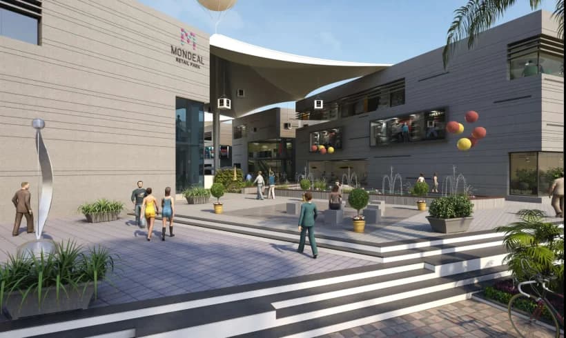 Mondeal Retail Park architectural view 2